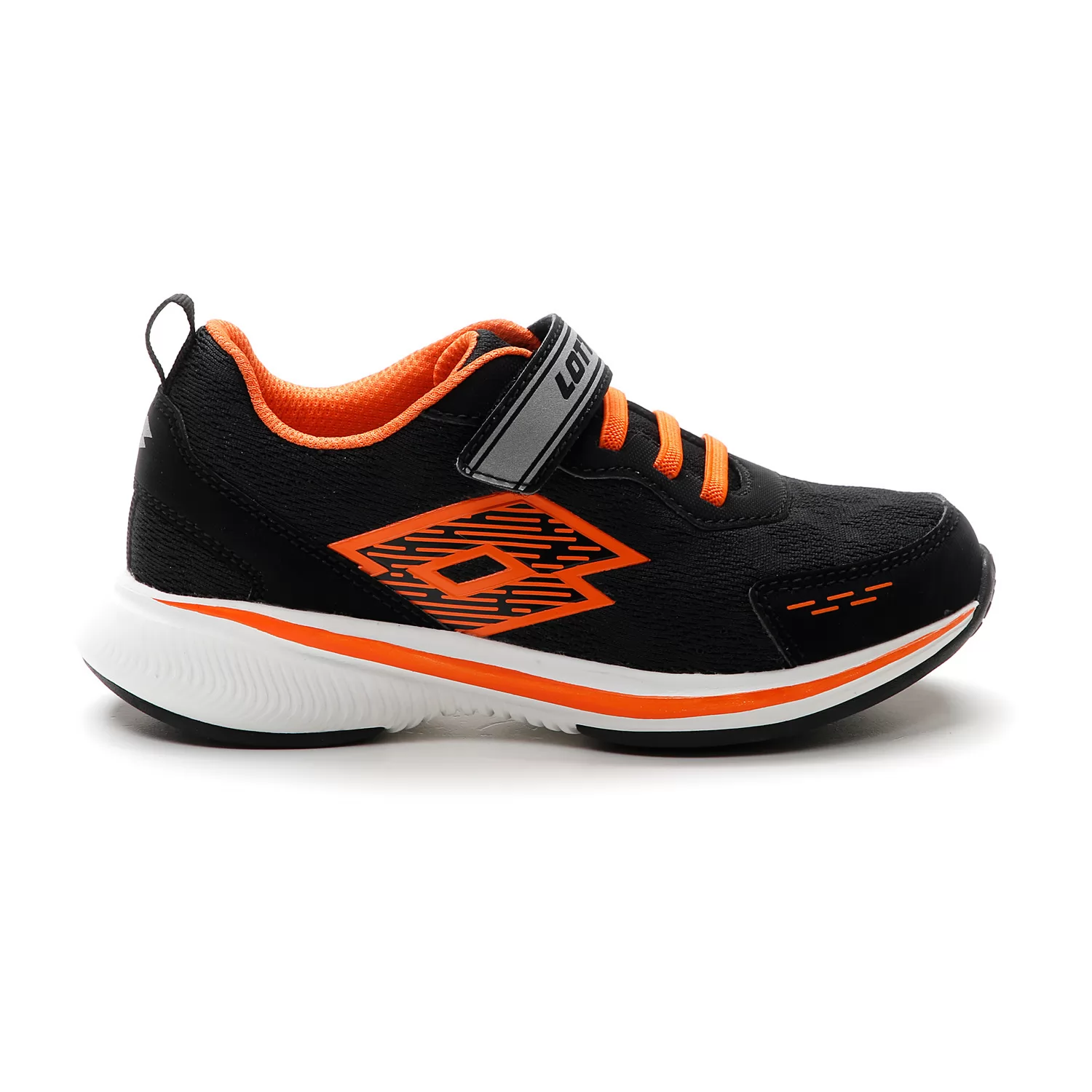 SPEEDEVO 600 AMF II CL S HELT SVART/ORANGE FLUO 2/KALLGRÅ 11C
