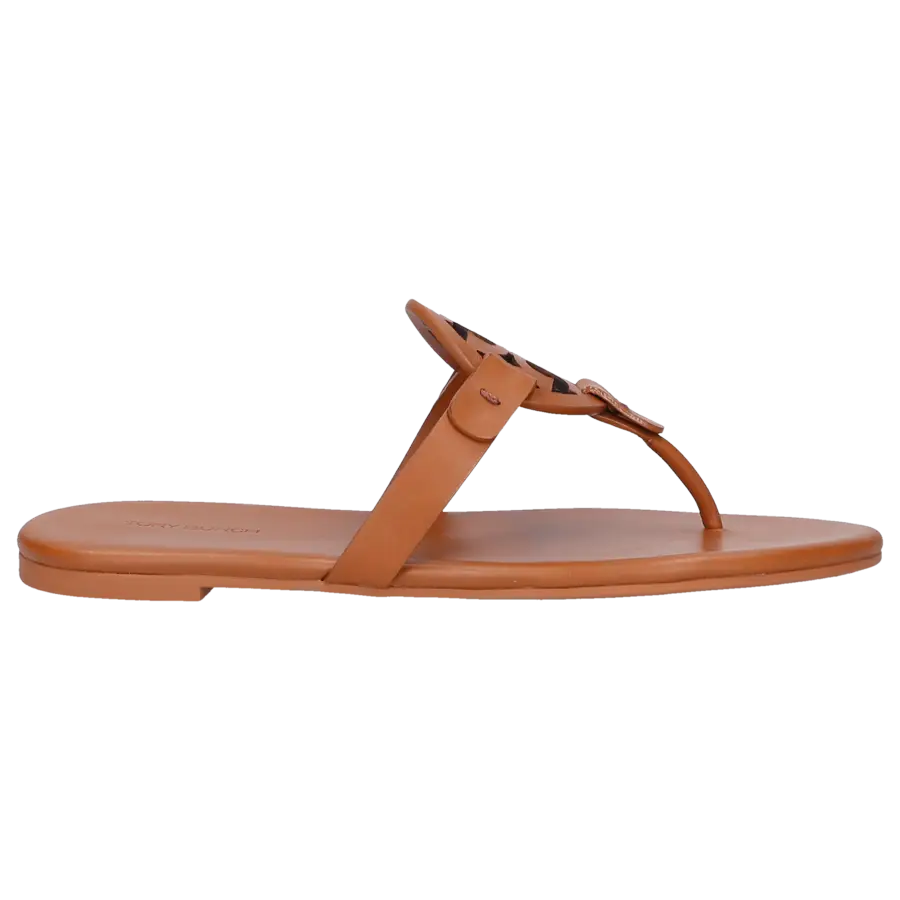 Tory Burch - Sandalen MILLER Kalbsleder - braun