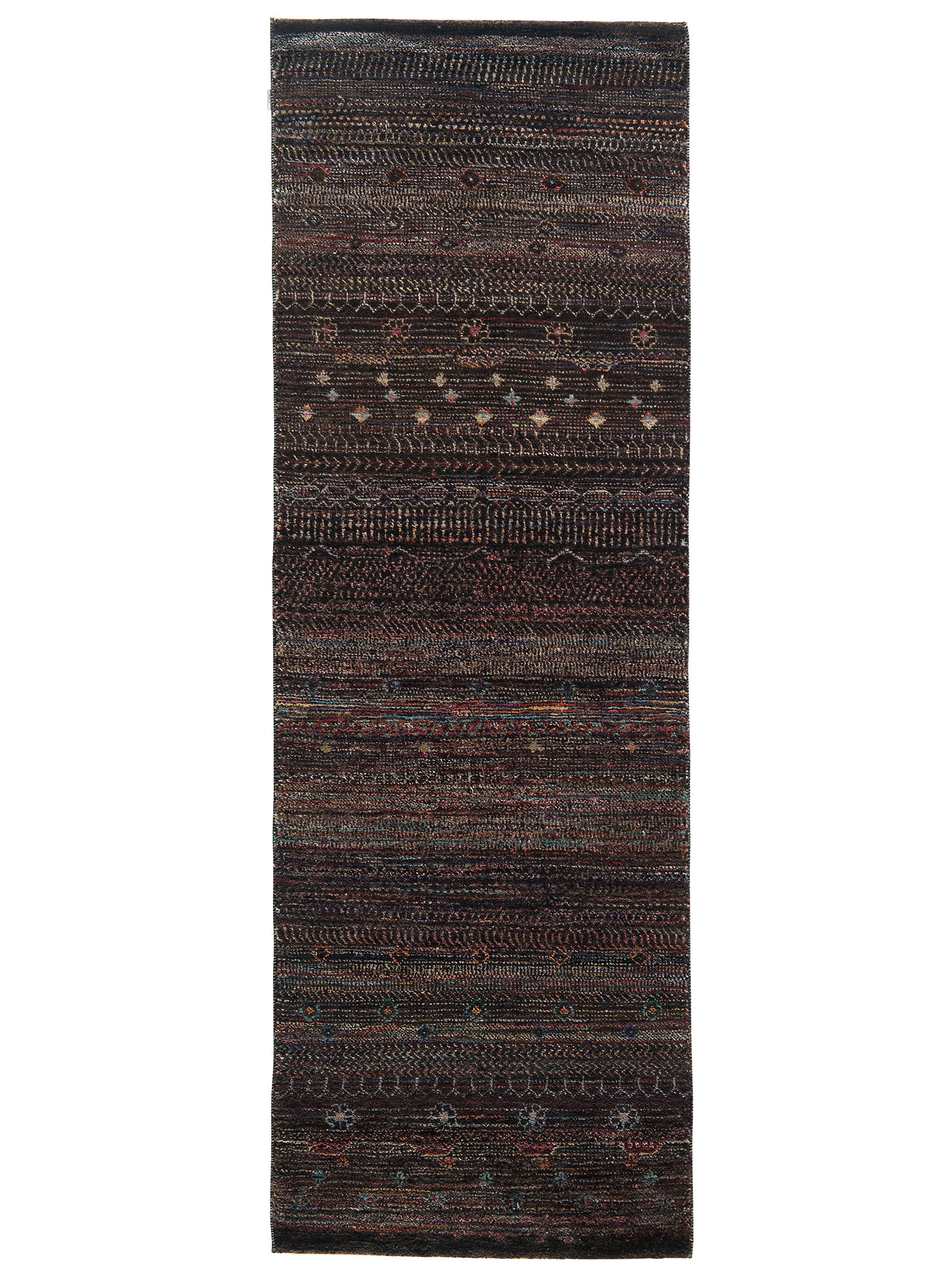 Contemporary Gabbeh ca. 80 x 239 cm, Unikat / Einzelstück