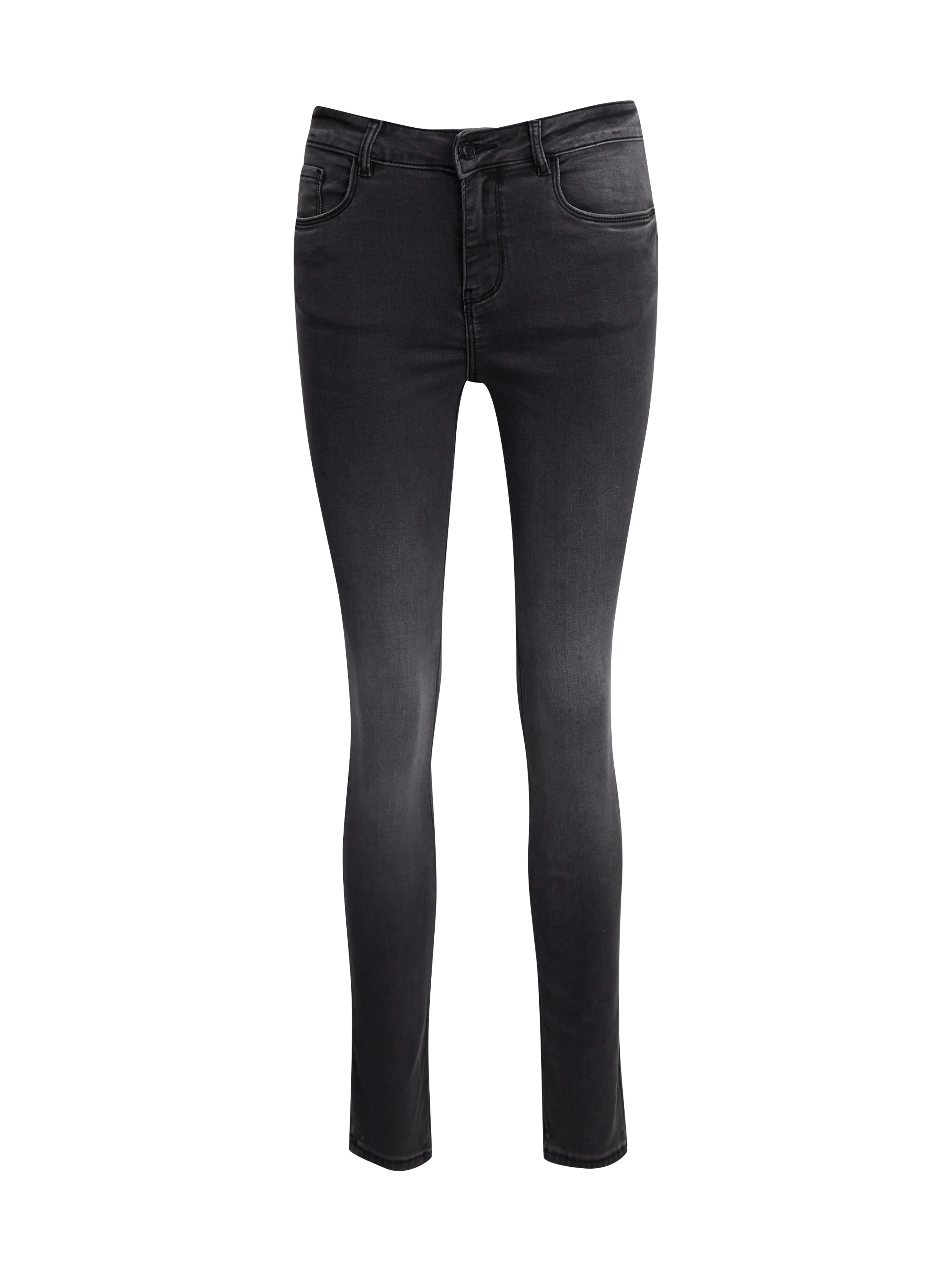 Graue Skinny-Fit-Jeans Damen ORSAY