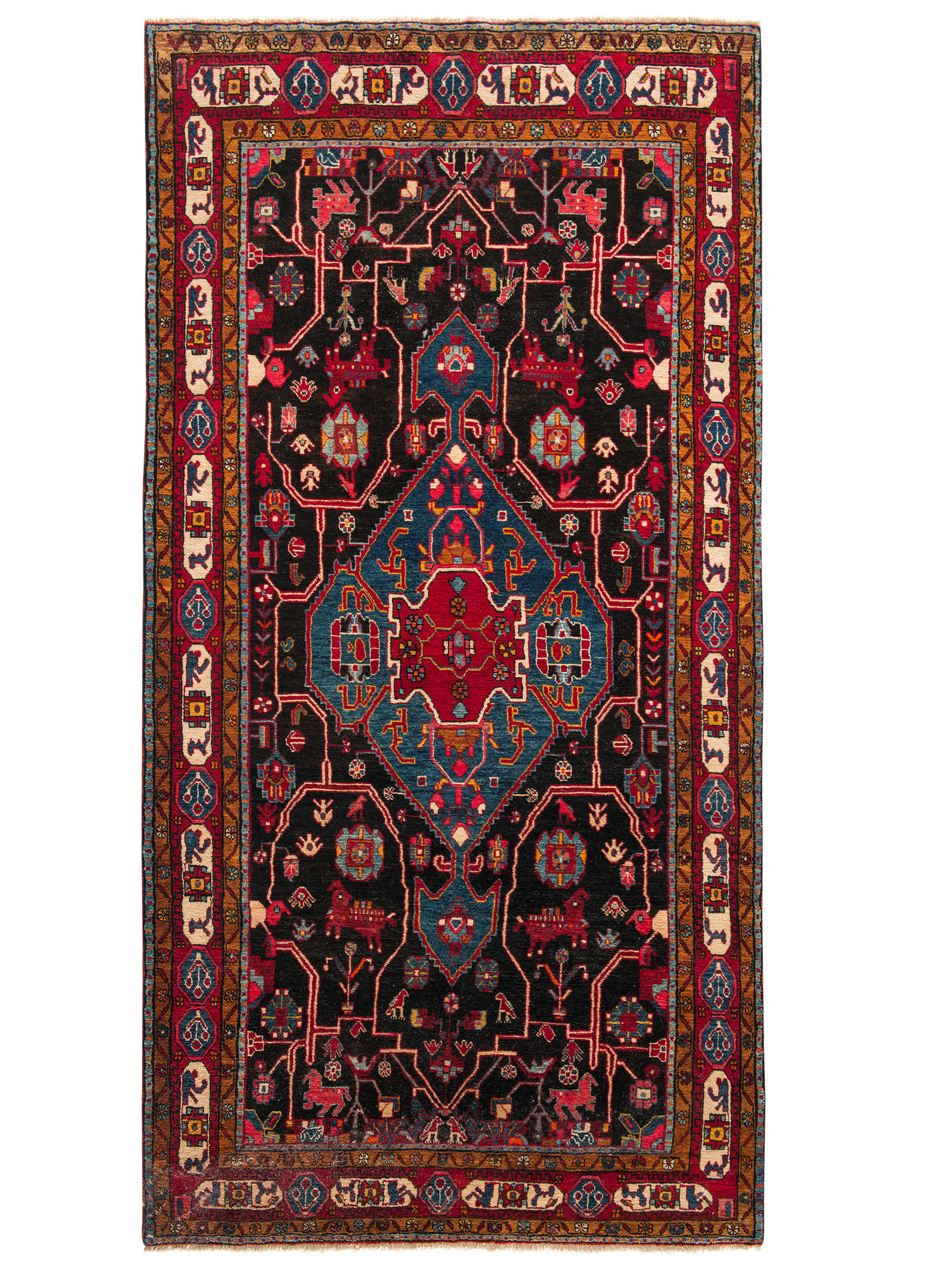 Nahavand Hamadan ca. 158 x 312 cm, Unikat / Einzelstück