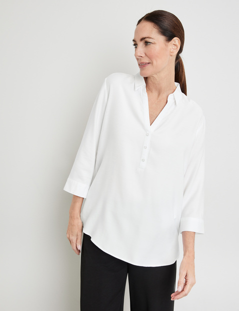 Nachhaltiges Blusenshirt mit 3/4 Arm