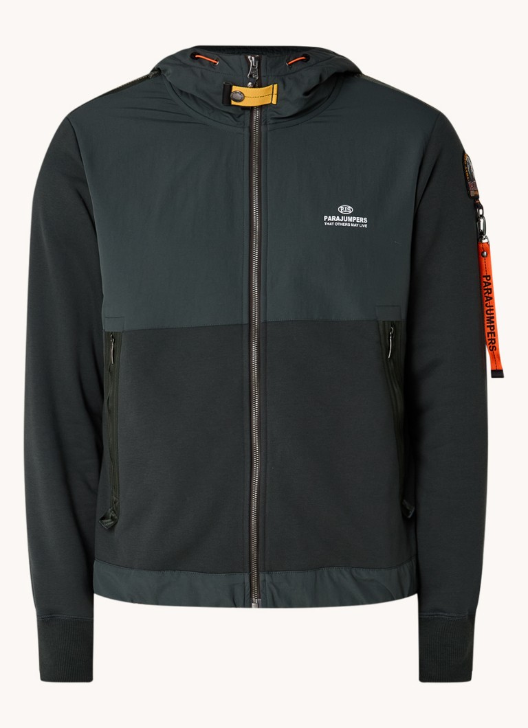 Hanorac Para-jumper cu buzunare cu fermoar