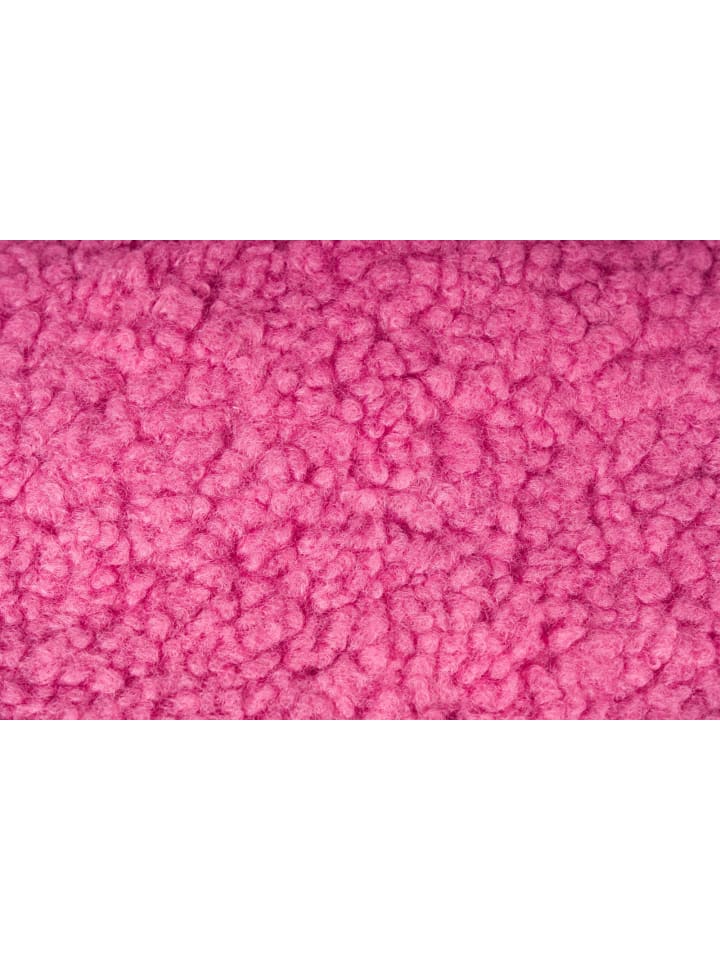 styleBREAKER Teddyfell Schultertasche in Rosa günstig kaufen onesize