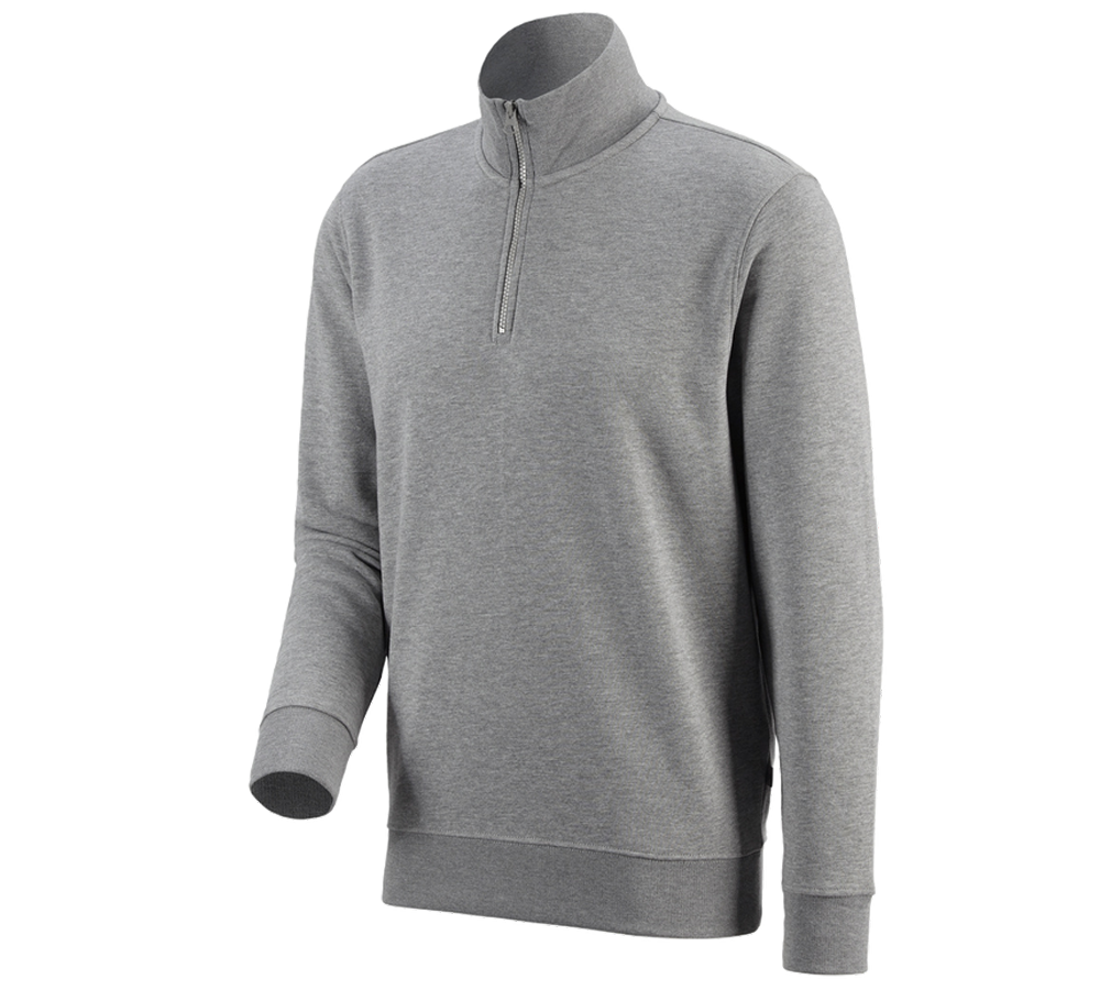e.s. ZIP-Sweatshirt poly cotton