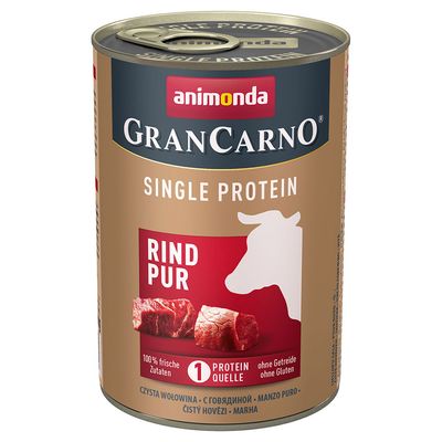 Sparpaket Animonda GranCarno Adult Single Protein 24 x 400 g