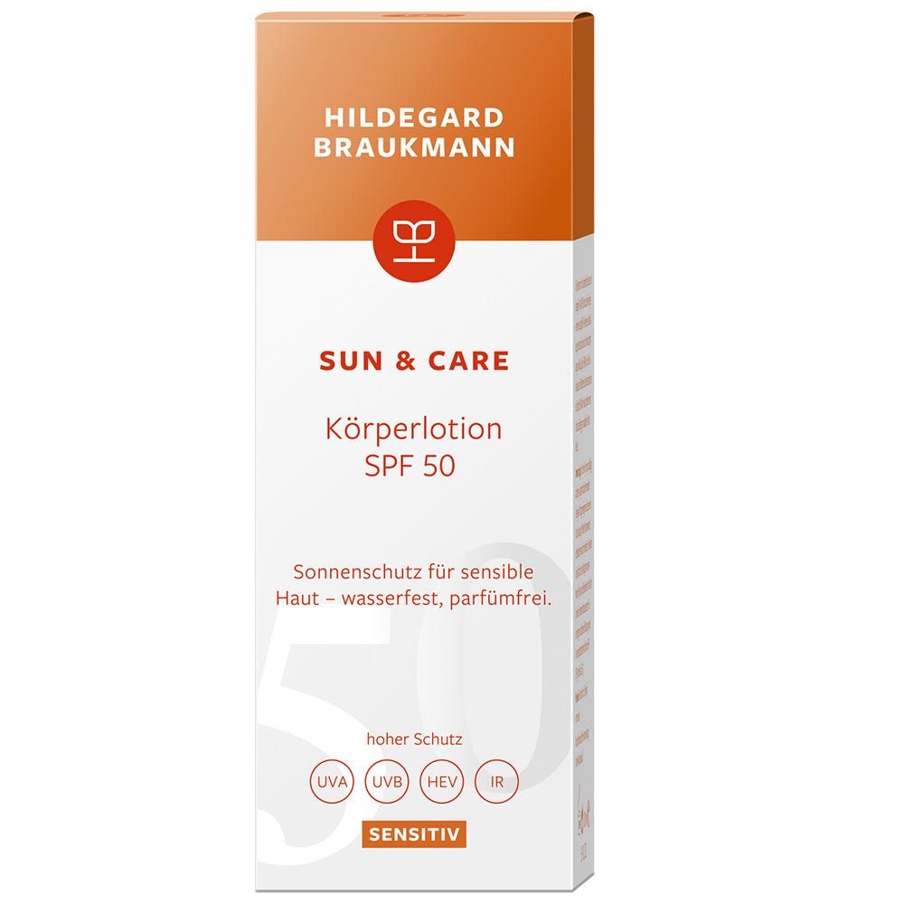 Hildegard Braukmann Sun & Care Sensitiv Körperlotion SPF 50 150 ml