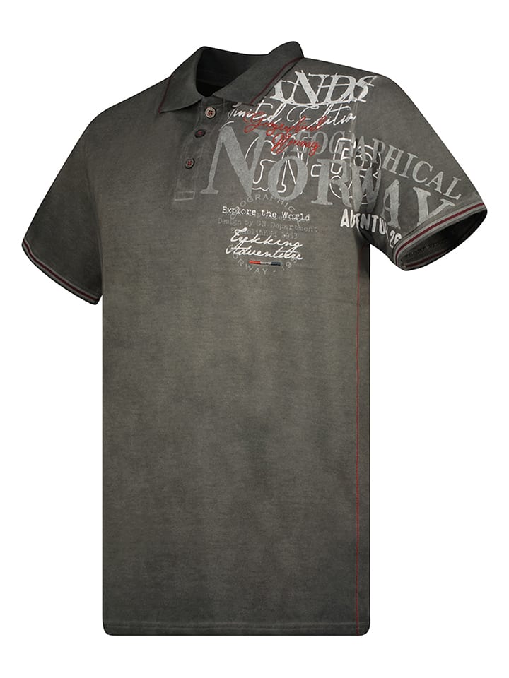 Geographical Norway Poloshirt in Schwarz günstig kaufen M