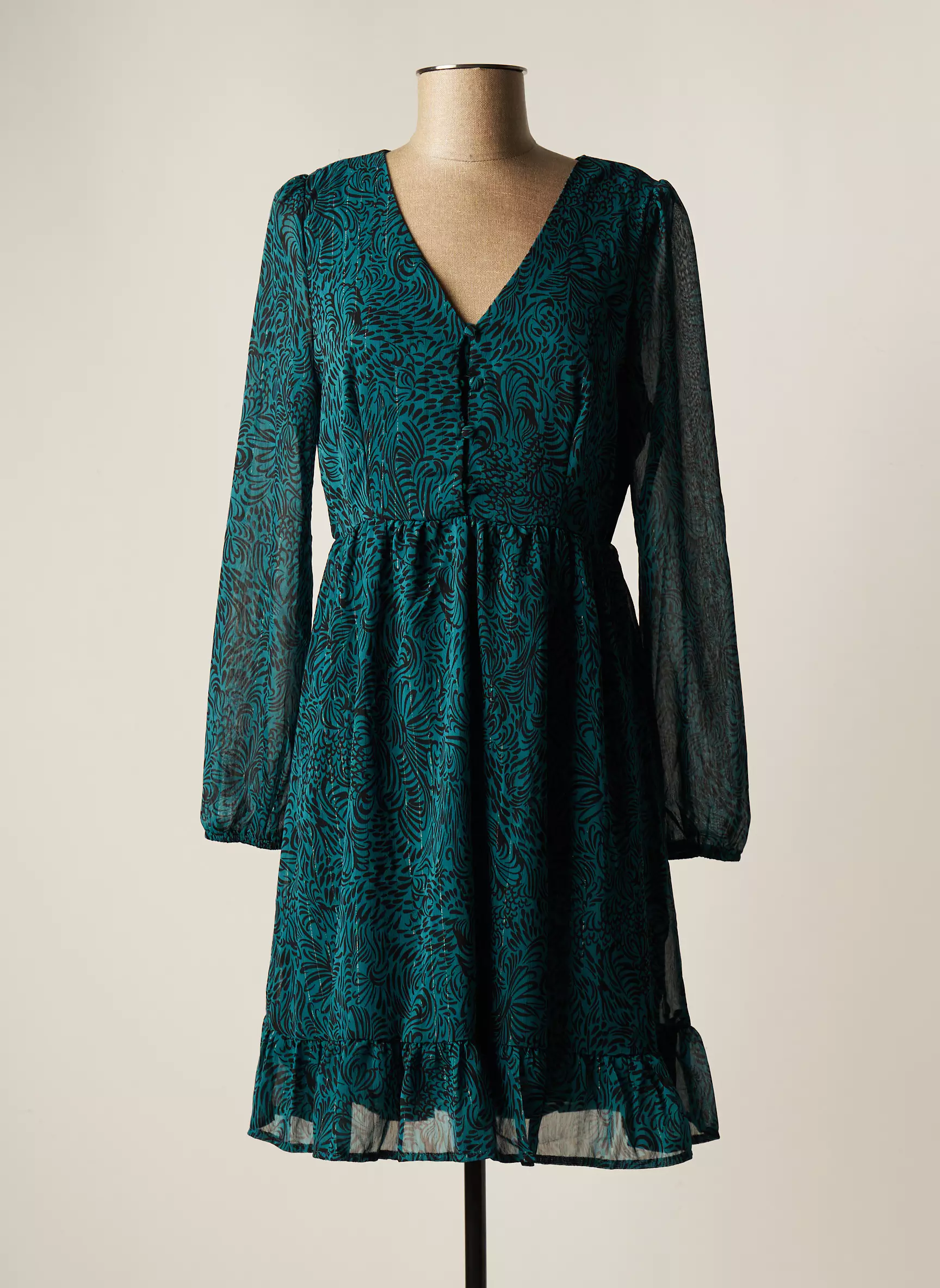 Lilie Rose Robes Courtes Femme couleur vert