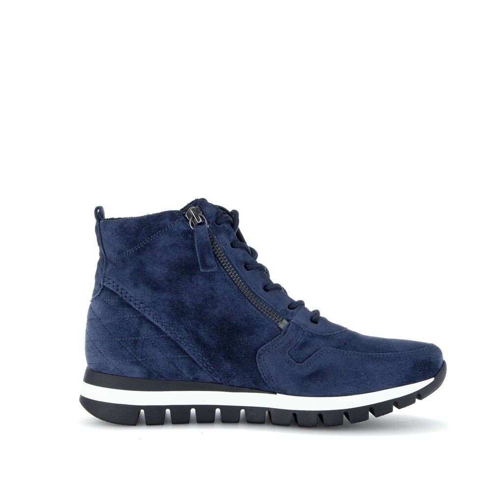 Gabor comfort Schnürstiefelette blau