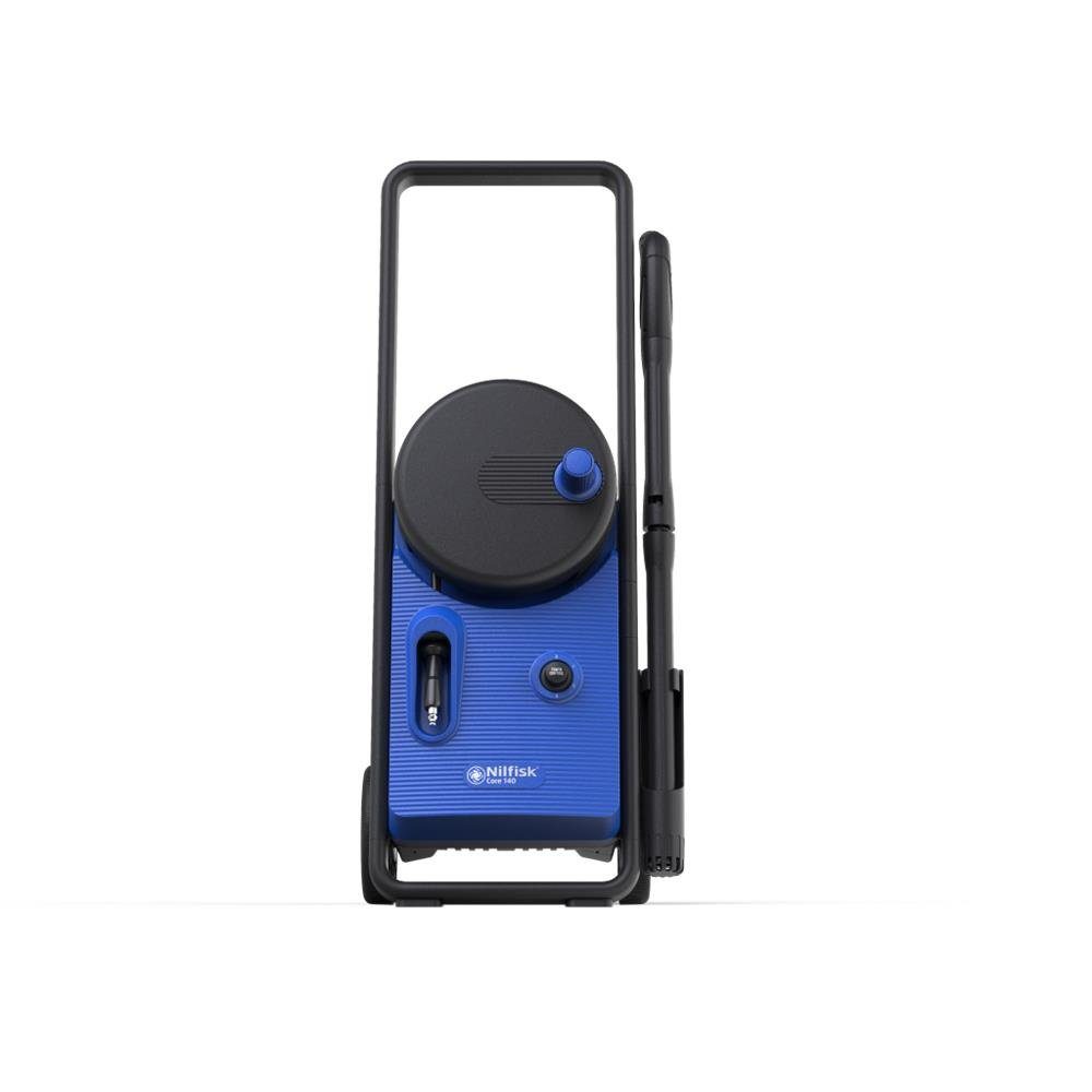 Nilfisk Hochdruckreiniger Core 140-8 In Hand PowerControl Premium Car Wash - 128471278, Druck max: 140 bar, 140 bar, PowerControl, Druckregulierung an der Pistole, hochwertige Aluminiumpumpe, Premium Autopflege Zubehör, Transportwagen, 8m Schlauch, i