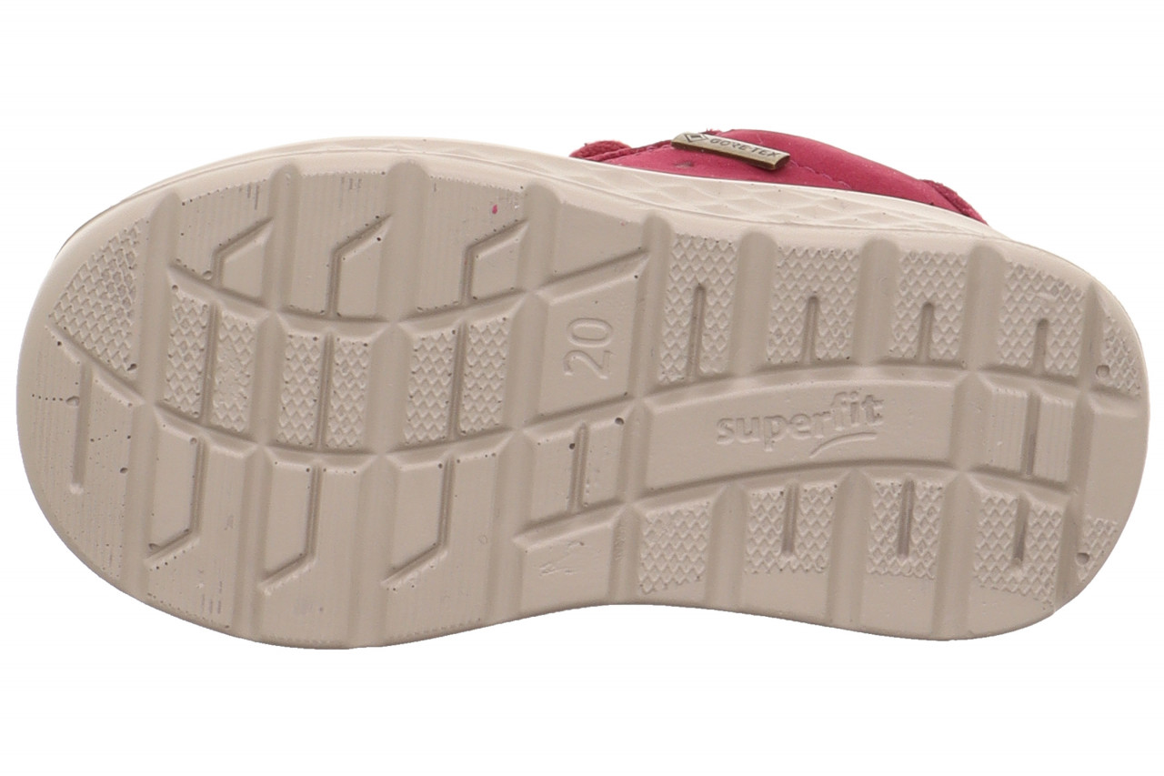 BREEZE - Rot/Pink Sneaker low mit Schnürung