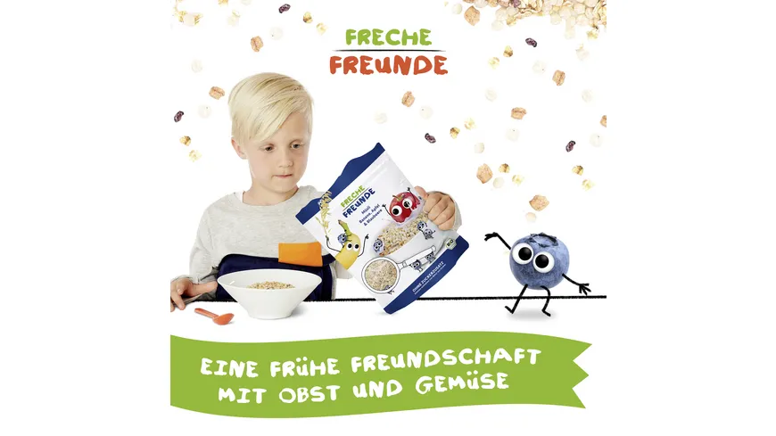 Freche Freunde Bio Freches Müsli Banane, Apfel & Blaubeere 220 g