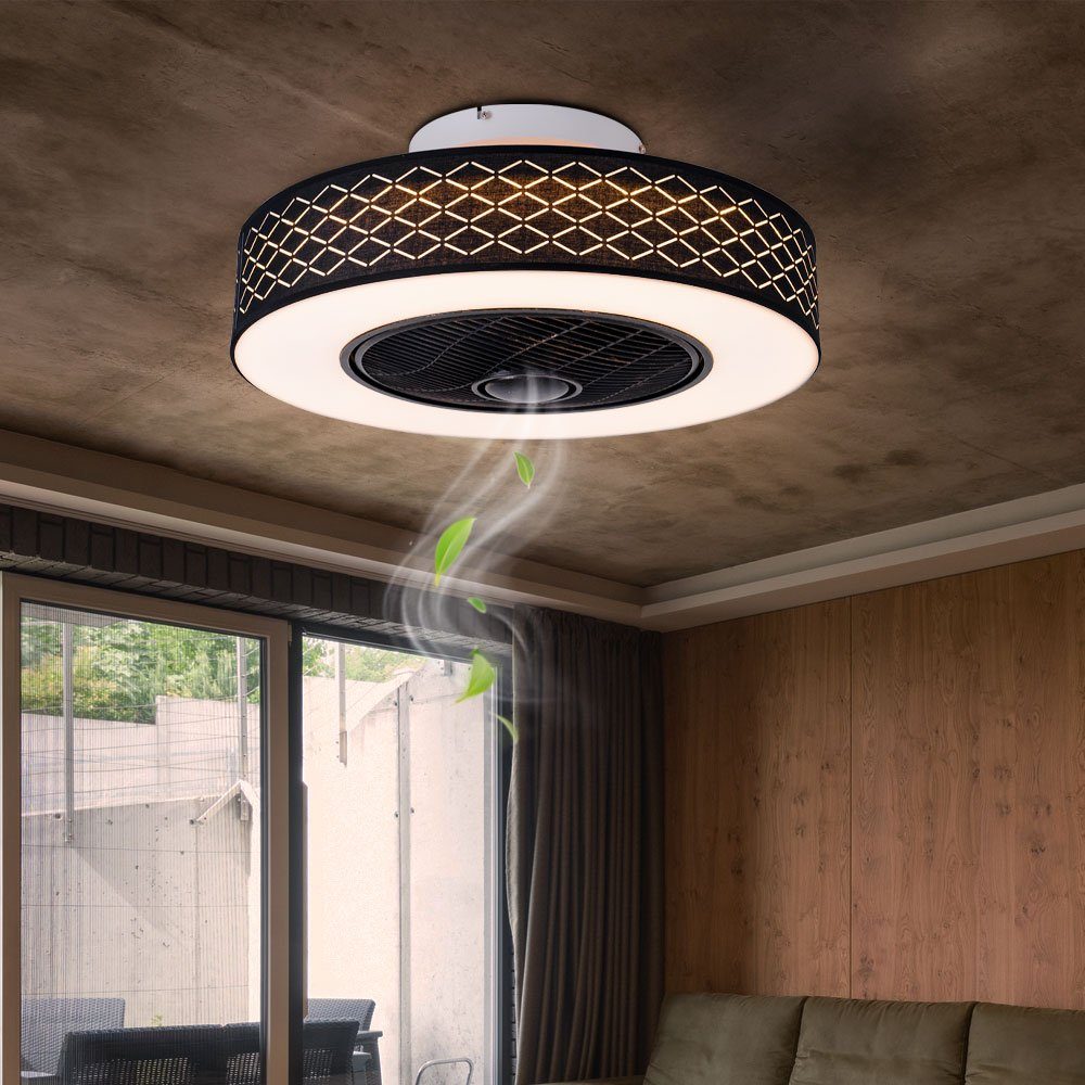 etc-shop Deckenventilator, Deckenventilator mit Beleuchtung Fernbedienung