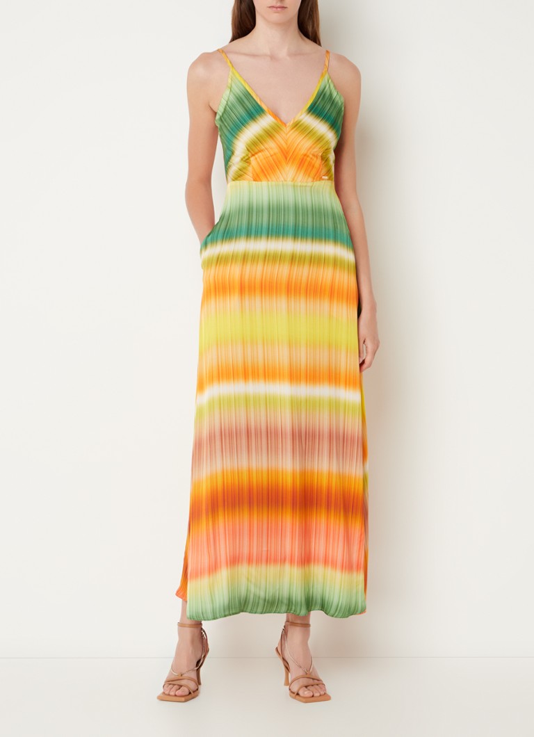 Cinque Cidesano maxi dress with dip-dye design