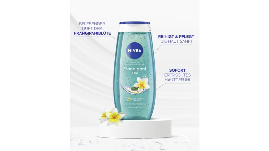 NIVEA Pflegedusche Frangipani & Oil 250 ml
