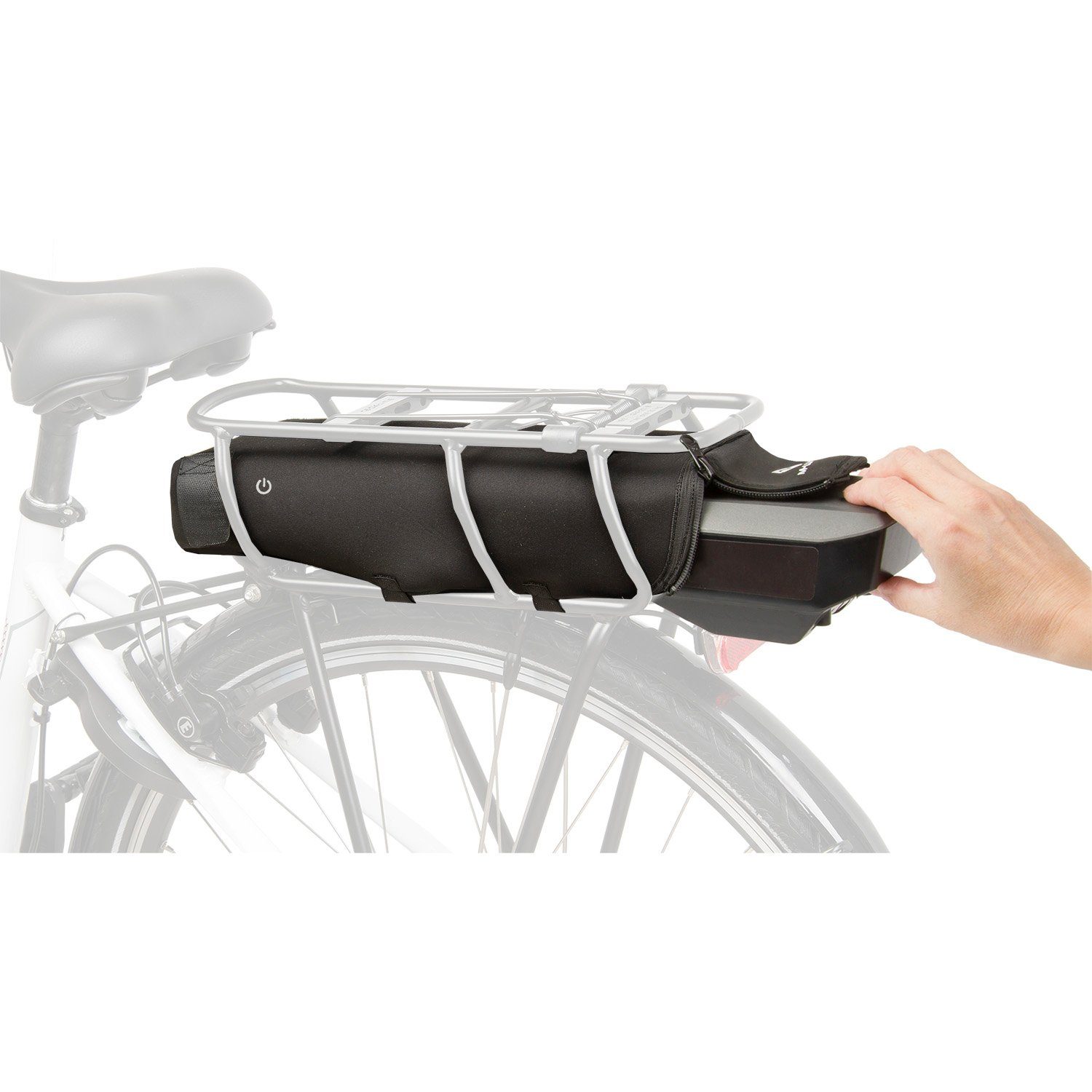 M-Wave E Bike Akku Schutzhülle Unterrohr Neoprene Bosch Shimano E-Bike Akku