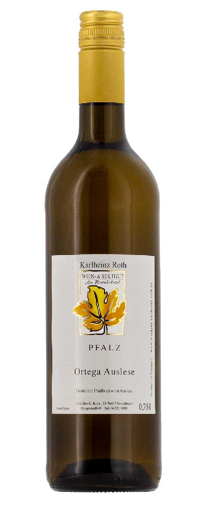 Wein- & Sektgut Karlheinz Roth Weingut Karlheinz Roth Ortega Auslese süß 2019