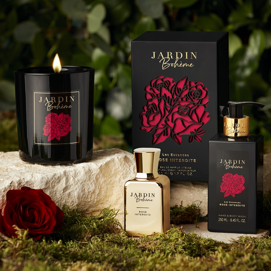 Jardin Bohème Rose Interdite Hand- en lichaamszeep
