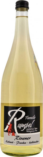 2022 Sulzfelder Maustal Rivaner halbtrocken 1,0 L - Winzerfamilie Rumpel