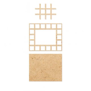 Kromlech Bases - Infantry 6x5 Square Base Converter Tray (1)