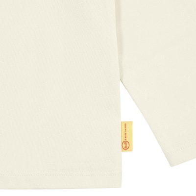 T-Shirt langarm, beige für Mädchen