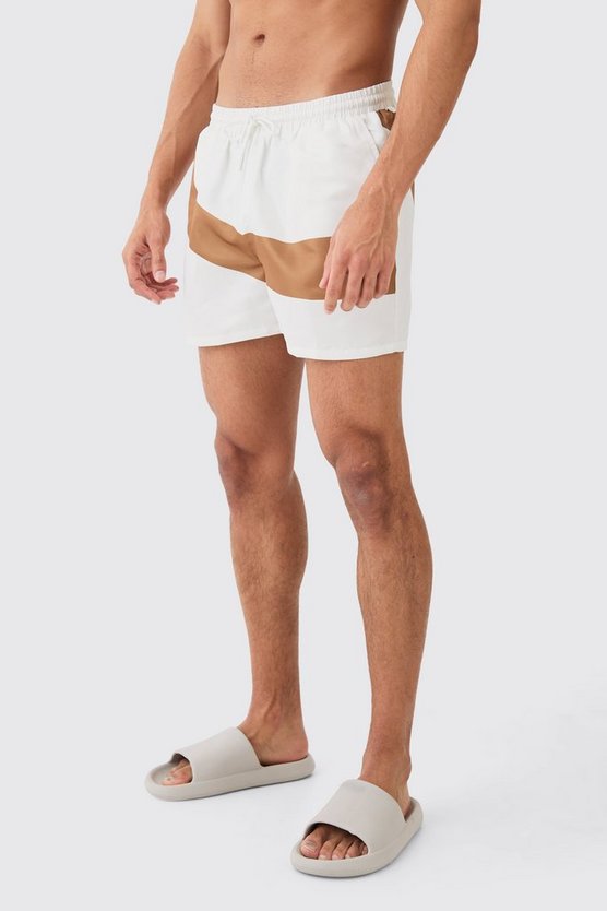 Kurze Retro-Badehose