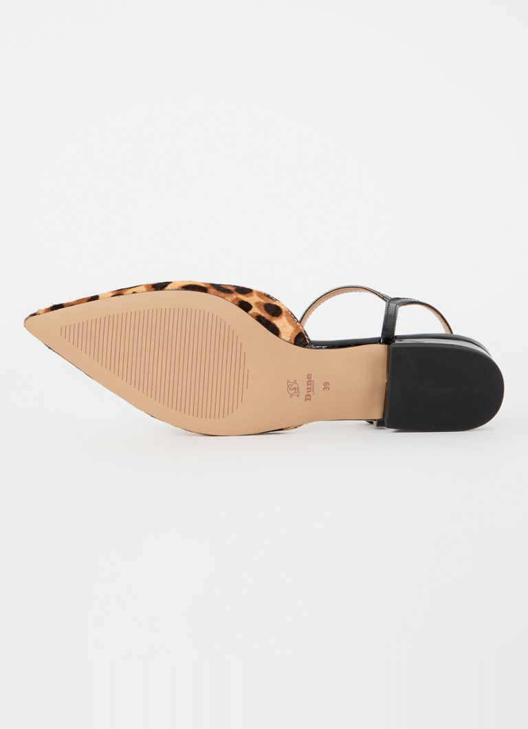 Sandale Harler din tweed de la Dune London cu lurex.