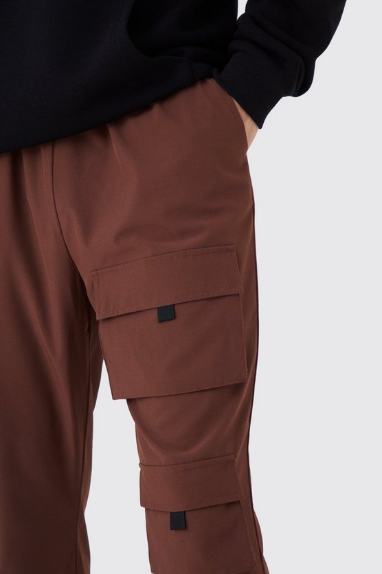 Tall Slim-Fit Cargo Stretch-Hose mit Taschen
