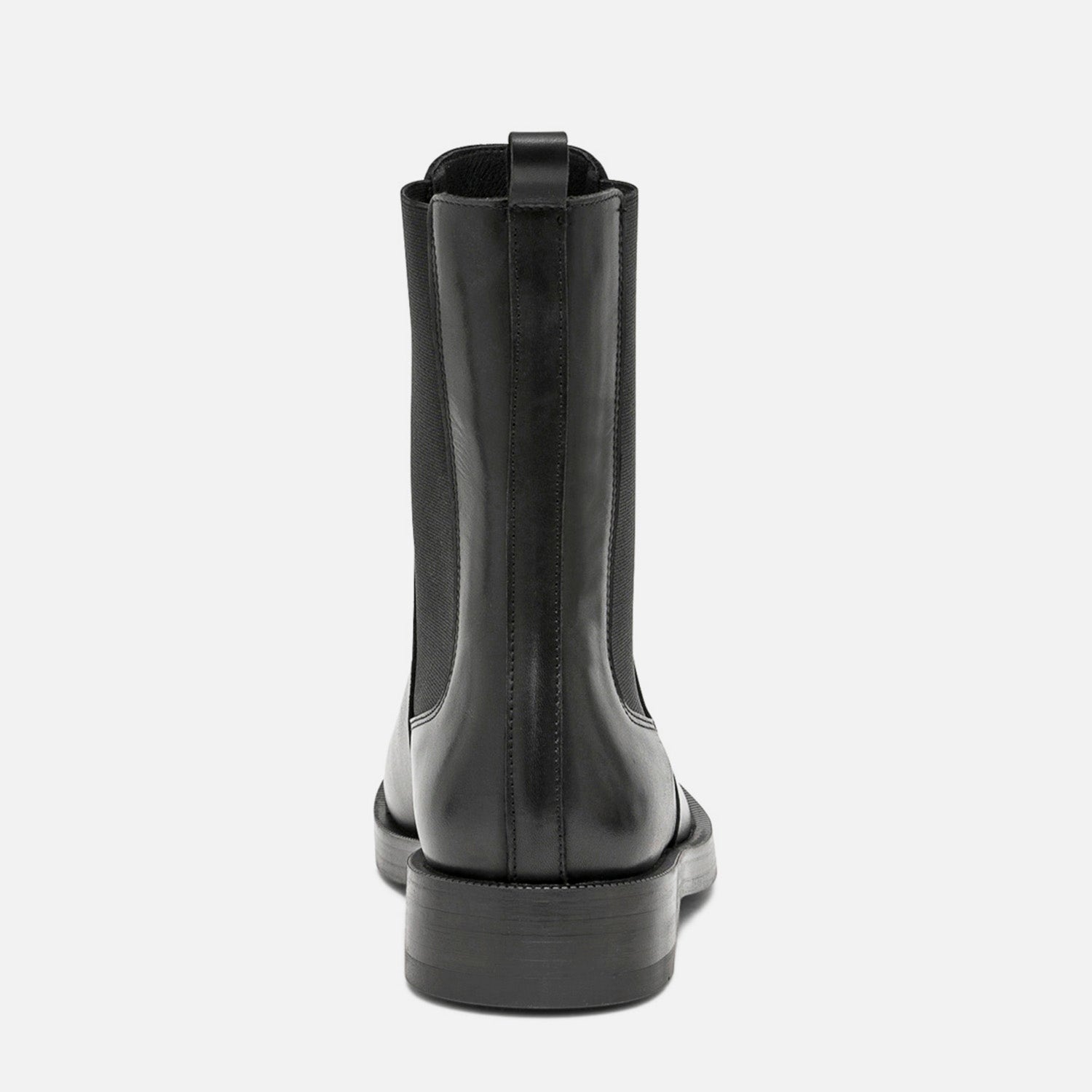 Chelsea boots noir éco-conçu en cuir