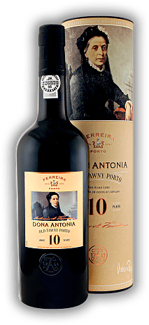 Ferreira Dona Antonia Tawny Port 10 Years Ferreira Dona Antonia Tawny Port 10 Years Komplexer und dichter Tawny. Alter 10 J. - 0,75	 Liter - Vol 20%