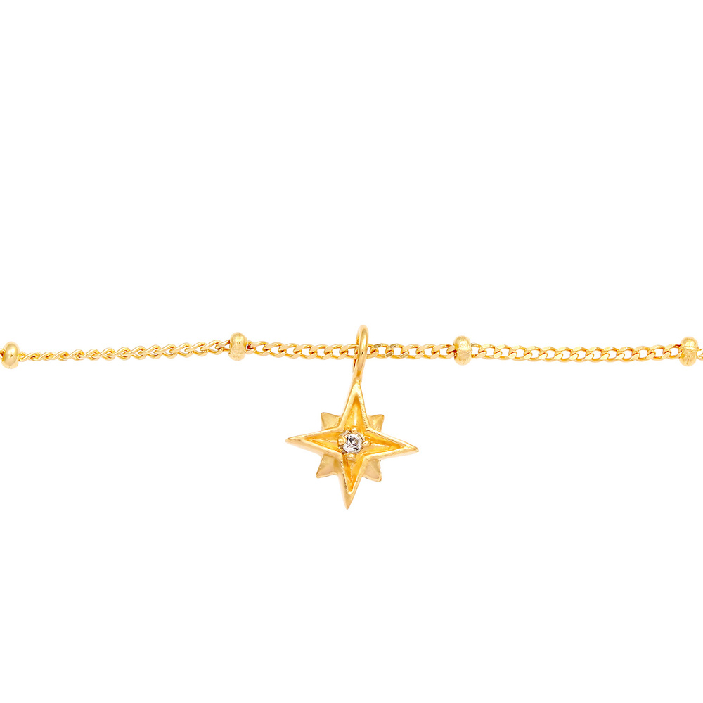 Elli Elli Collier Choker Étoile Pendentif Pétillant Romantique avec des Cristaux Colli collier