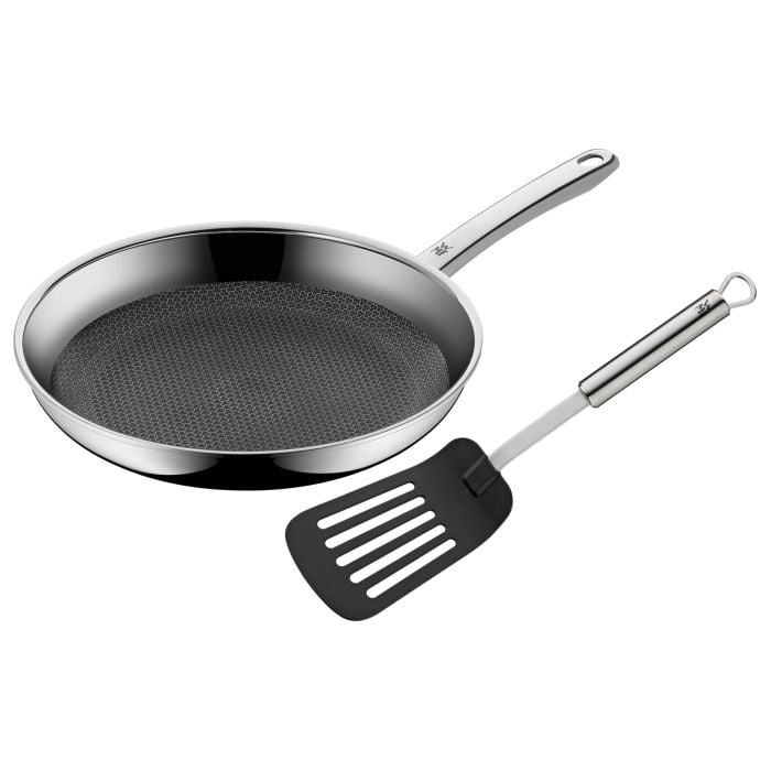 Profi Resist Stielpfanne mit Pfannenwender, 28cm