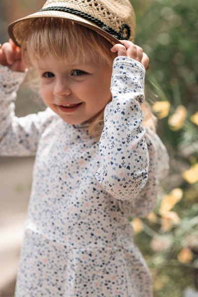 Kleid, weiß für Mädchen