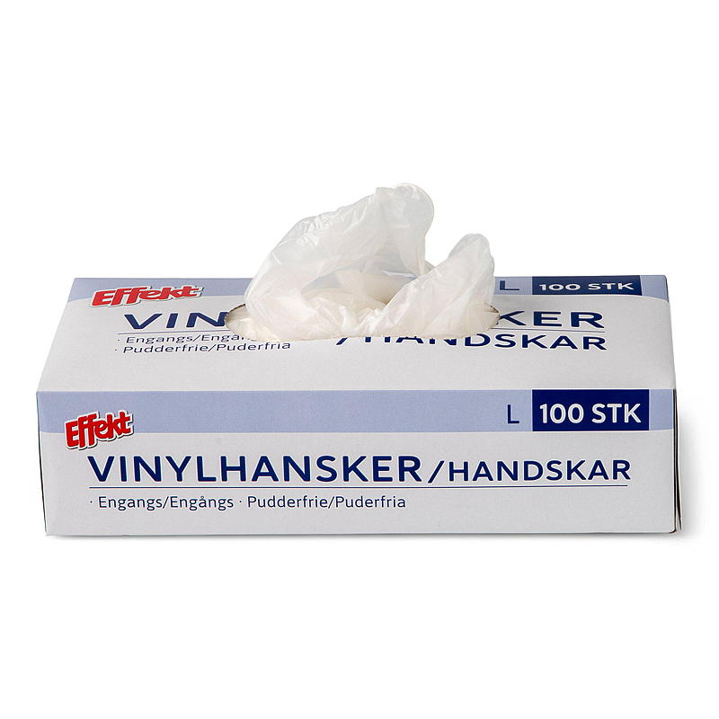Soft Engangshansker L 100-pk, vinyl