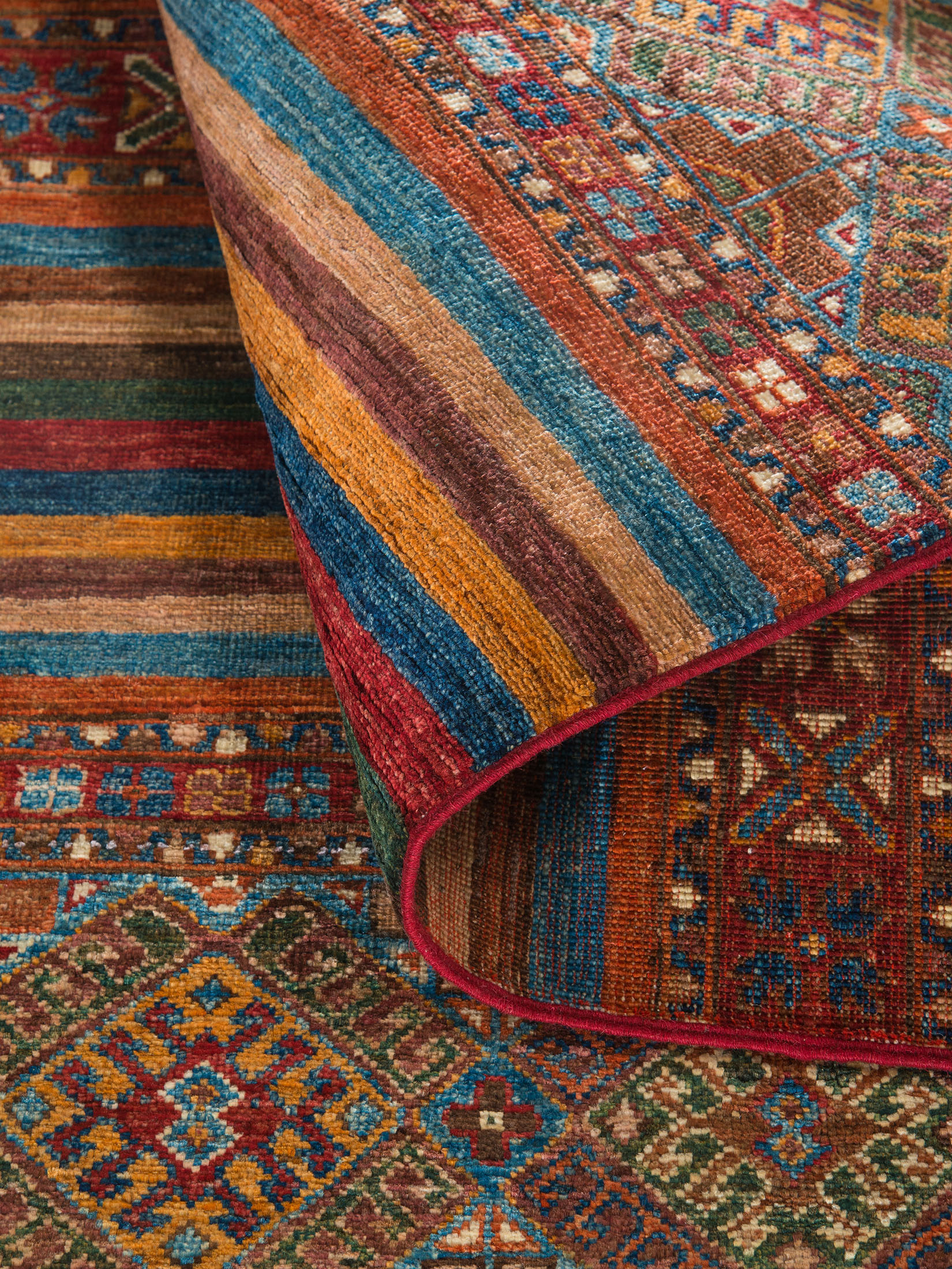 Chobi Schal ca. 104 x 159 cm, Unikat / Einzelstück