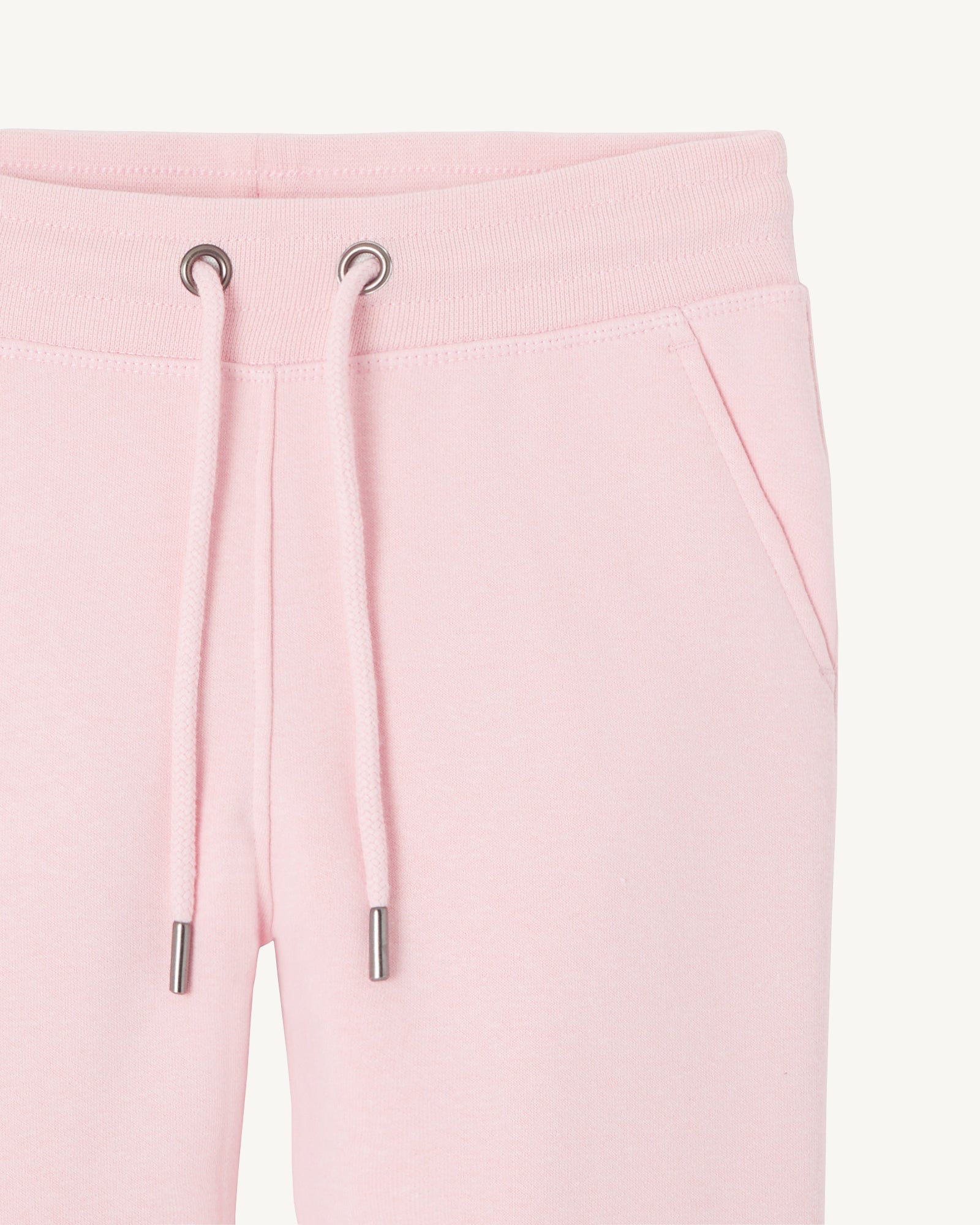 Jogging enfant en coton biologique Rose pêche Arica
