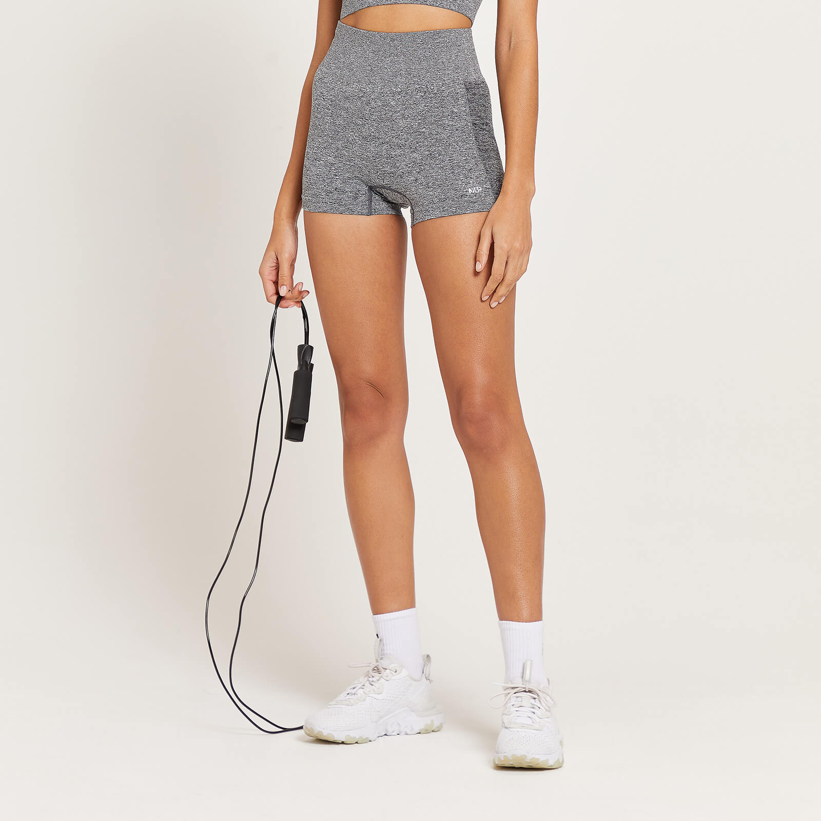 Short moulant taille haute MP Curve pour femmes – Gris chiné