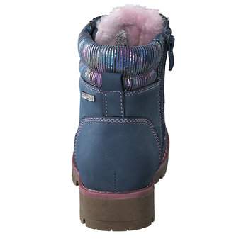 Puccetti Schnür Boots in blau