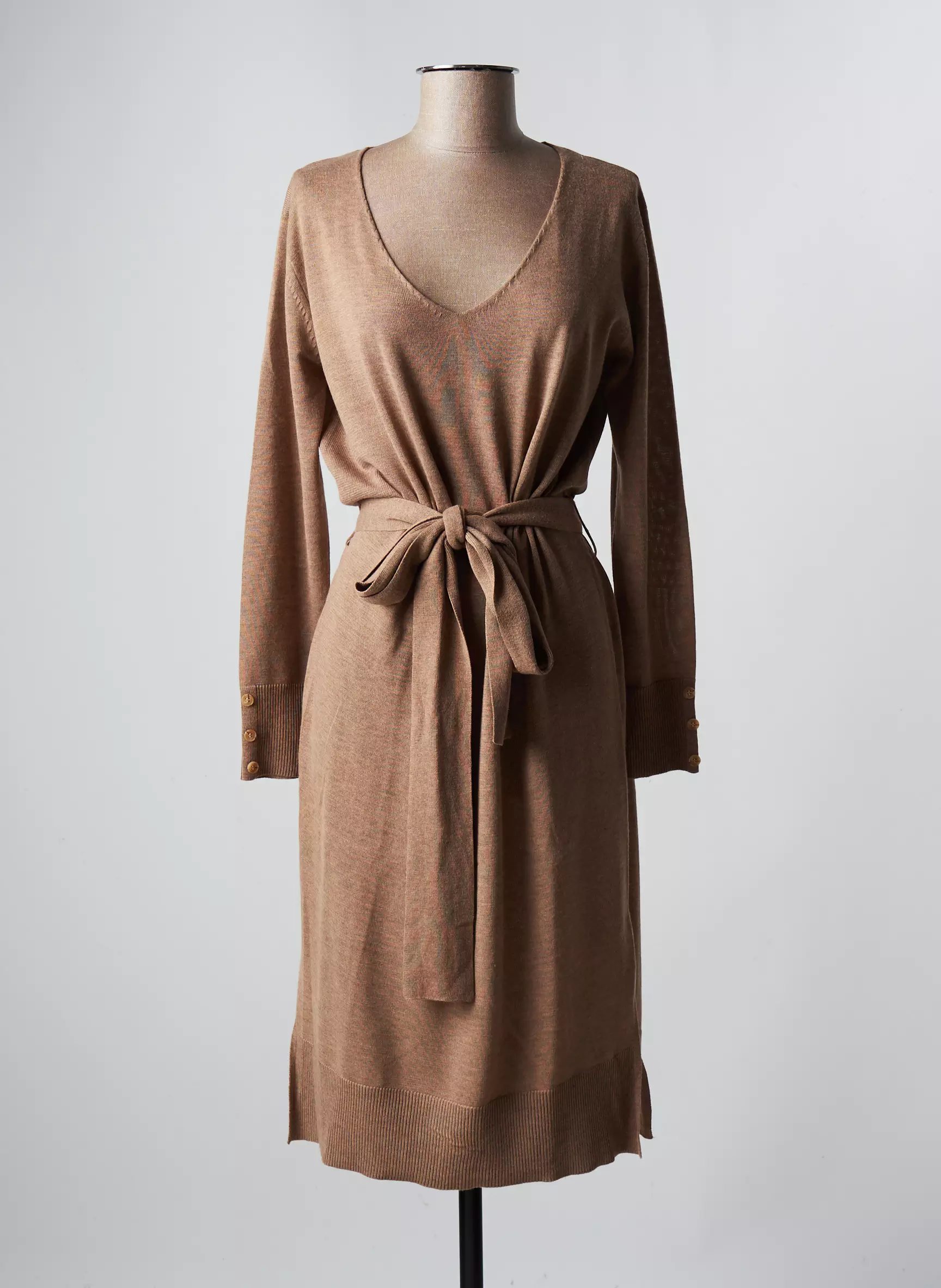 Grace Mila Robes Pulls Femme couleur marron