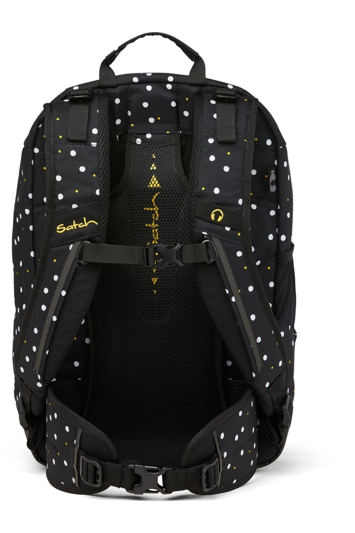 satch  Schulrucksack - Grau - Unifarben