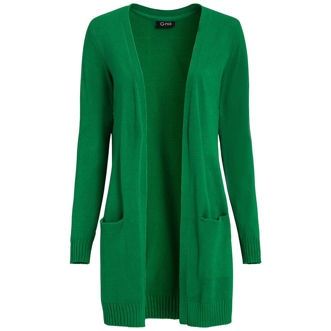 Damen Strickjacke mit zwei Einschubtaschen