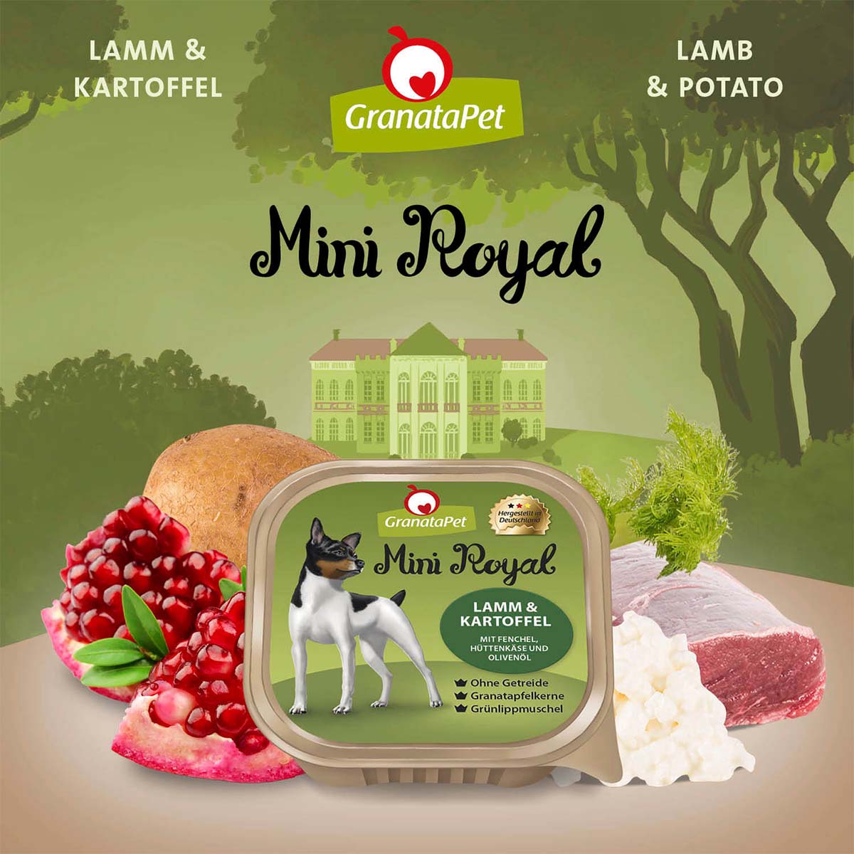 GranataPet Mini Royal Lamm & Kartoffel kaufen bei ZooRoyal