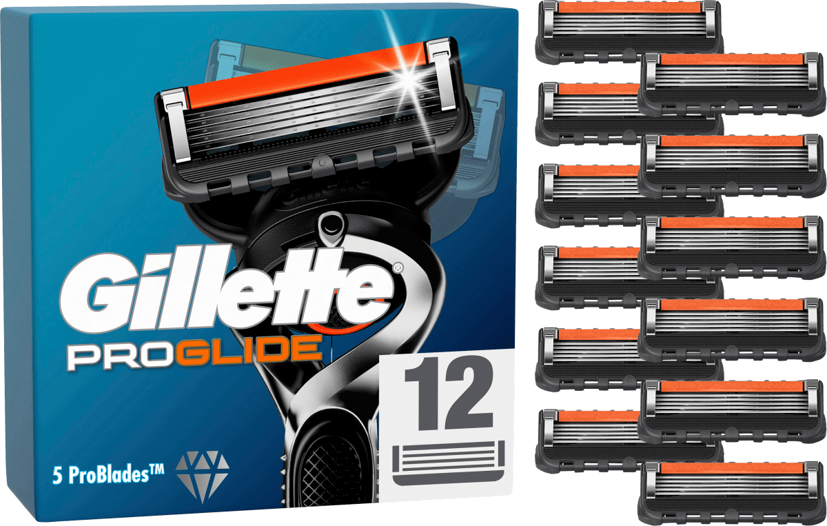 Rasierklingen, ProGlide, 12 St