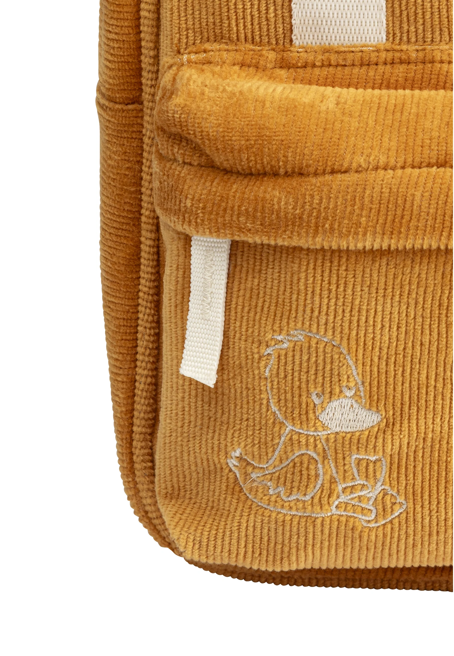 Kinderrucksack mit Motiv Ente Edda in goldbraun, 6,5L