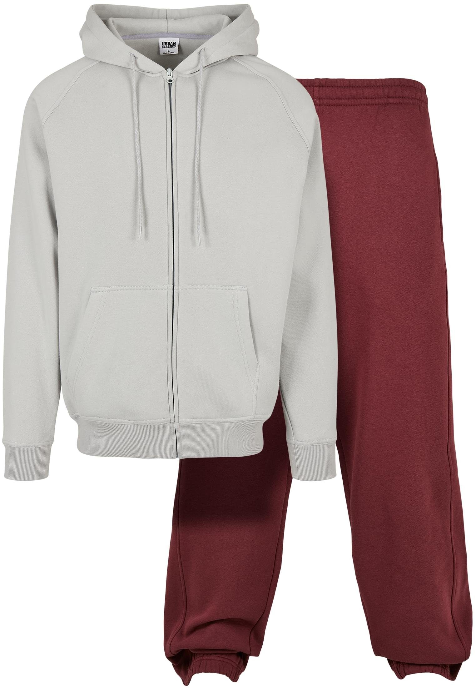 URBAN CLASSICS Trainingsanzug Herren Blank Suit (2-tlg)