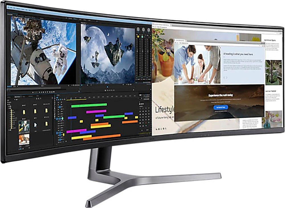 Samsung C49RG94SSP Curved-Gaming-OLED-Monitor (124 cm/49 