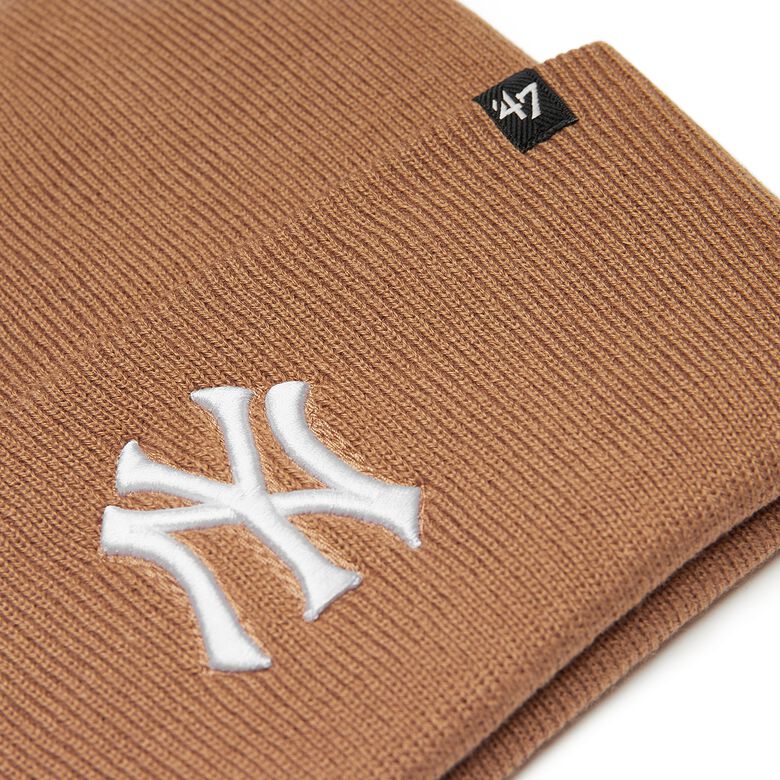 47 Brand MLB New York Yankees Haymaker '47 Cuff Knit camel