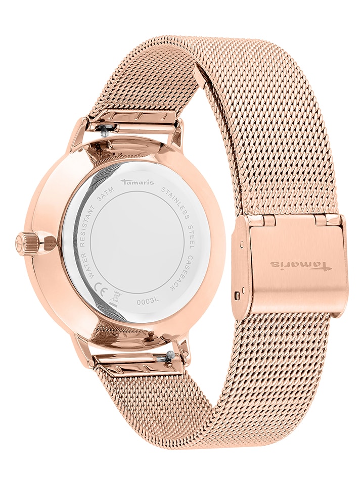 Tamaris Quarzuhr in Roségold günstig kaufen onesize