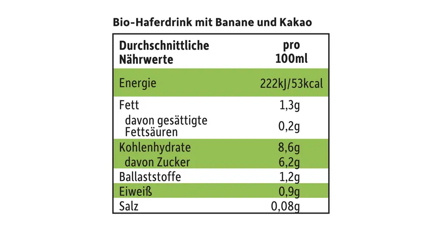 Freche Freunde Bio Haferdrink Banane & Kakao 250 ml
